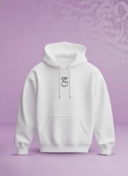 هودي أبيض (Oversized) - PALESTINE - Image 2